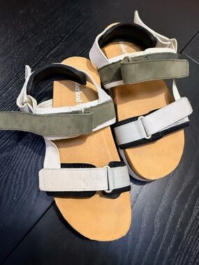 Timberland White and Purple Strappy Women's Sandals